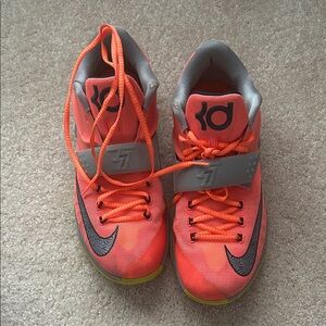 Men’s Orange and Gray Sneakers